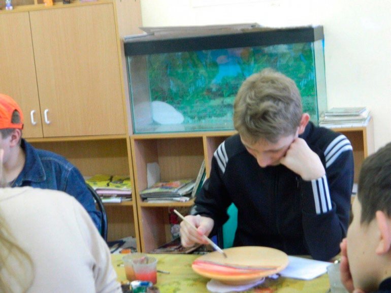 Мастер-класс по росписи глиняных изделий