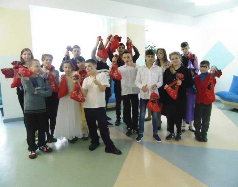 Новогоднее шоу. Фотоотчет